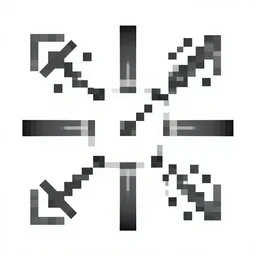 a bunch of pixels arranged in an interesting and intriguing pattern
