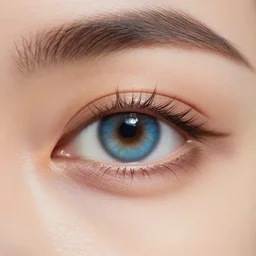 The beauty of the human eye