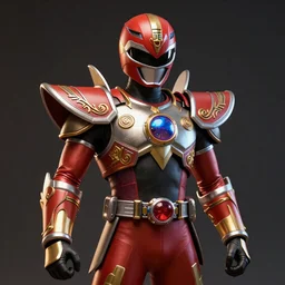 suit of power rangers fused with wakanda helmet queen armor king tribal afrika color joy global illumination ray tracing hdr fanart arstation concept art, matte, by anton fadeev by beeple and thomas kinkade 4 k, trending on artstation