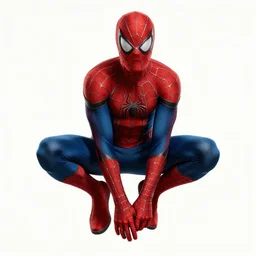 spider - man played by the rock, movie poster style