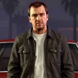 Film still of Ewan McGregor, from Grand Theft Auto V (2013 video game)