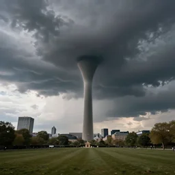 tornado in london