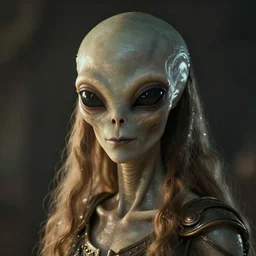 alien disguised as a human, photography