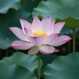 photo of double exposure lotus