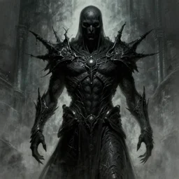he - man pose, dark and mysterious and eerie and ominous character, cinematic, epic, highly detailed, intricate, illustration, artwork by marcus whinney and greg rutkowski