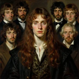 an occult art portrait of john dee by wayne barlowe, gustav moreau, goward,  Gaston Bussiere and roberto ferri, santiago caruso, and austin osman spare