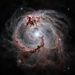 demon shaped nebula