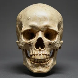 photo taken of an epic intricate, ultra detailed, super realistic sculpture of a anatomical death sculpture on display, created by weta workshop, photorealistic, sharp focus, f 0. 4, face centred, golden ratio