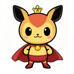 cute miss mascot vipa © lierre vipa © lierre snivy super hero sticker art, cronobreaker, beeple game icon