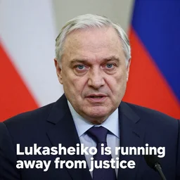 “Lukashenko is running away from justice”