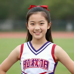 a portrait photograph of a star student, popular, cute, 1 8 year - old american high school cheerleader. portrait canon 8 5 mm f 1. 2 photograph head and shoulders portrait