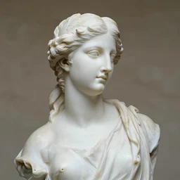 a portrait of the goddess venus