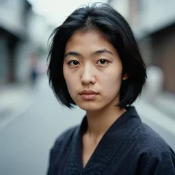 photograph of a japanese woman, photograph by steve mccurry