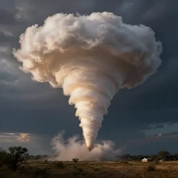 a cotton candy tornado
