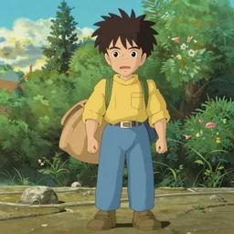 still image from the new studio ghibli animated film'kool - aid man'