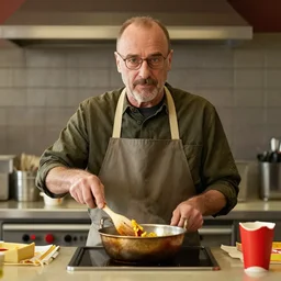 saul goodman cooking at mcdonald's