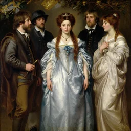 a beautiful painting of evangeline lilly by john everett millais and dante gabriel rossetti and john collier and john william waterhouse, preraphaelite, detailed, trending on artstation, hd, masterpiece