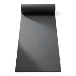 elegant yoga mat, commercial catalog photo, isolated on a pure white background, centered, entire object in frame, sharp focus, soft studio lighting