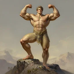 ultra realistic illustration, a very tall and muscular gigachad flexing on top of a mountain, zyzz pose, intricate, elegant, highly detailed, digital painting, artstation, concept art, smooth, sharp focus, illustration, art by artgerm and greg rutkowski and alphonse mucha