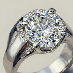 close up view of a diamon ring engraved, deep focus, intricate, highly detailed, digital painting, artstation, concept art, matte, sharp focus, illustration, art by artgerm and greg rutkowski