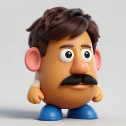 daniel radcliffe potato head hybrid trending on artstation