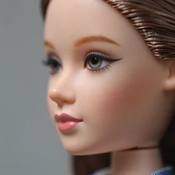 closeup profile face portrait of theresa russell as a mark ryden doll, detailed digital art, trending on artstation, depth of field, detailed and intricate environment, 8 k resolution, hyperrealistic, octane render