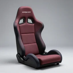 racing seat, two color tones