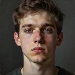 Alex grey painting of popping a zit