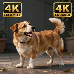 funny stupid dog tries to bite its own tail. realistic, refined, detailed, cinematic lighting, unreal engine, 8 k, hd extremely detailed. 4 k. award winning. ultra realistic photo. - w 1 0 2 4 - h 1 0 2 4 - n 9 - i