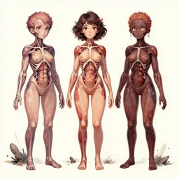 👧🏽♥👩 made by ilya kuvshinov and artgem lau, inspired in made in abyss anatomically correct