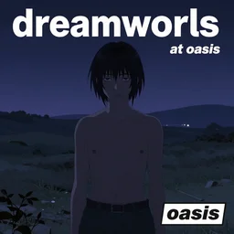 album cover art for dreamworls at oasis by akihiko yoshida
