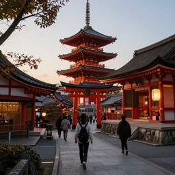 japan, hyperrealistic, 4 k, unreal engine, highly detailed, dramatic lighting, magical, beautiful