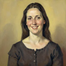 portrait of a cheerful mother by picasso