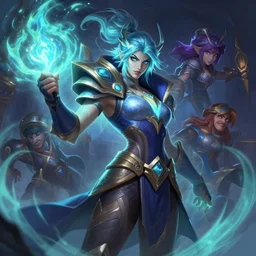 viktor league of legends wild rift hero champions arcane magic digital painting bioluminance alena aenami artworks in 4 k design by lois van baarle by sung choi by john kirby artgerm style pascal blanche and magali villeneuve mage fighter assassin