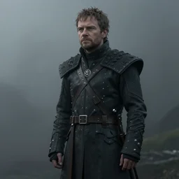 bryan cranston in game of thrones, gloomy and foggy atmosphere, octane render, rembrandt, cgsociety, artstation trending, highly detailed