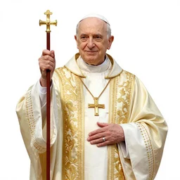 furry John Paul II, concept art