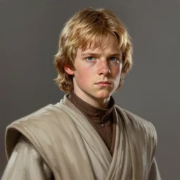 star wars portrait of a young man by greg rutkowski, anakin solo, he is about 2 0 years old, thousand meter stare, wearing jedi robes, highly detailed portrait, scifi, digital painting, artstation, concept art, smooth, sharp foccus ilustration, artstation hq.