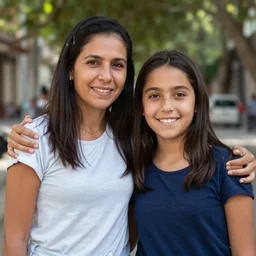 a portrait photograph of 2 9 - year - old, buenos aires, argentinian, mother, canon 8 5 mm f 1. 2 photograph