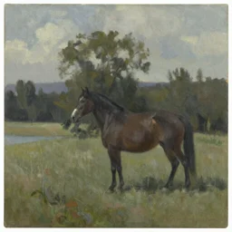 An ultra high-resolution 8K full-canvas scan of a contemporary oil painting
