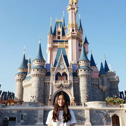 cinderella castle at magic kingdom in the year 3035, travel blog photograph