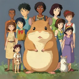 maximalist godly rodent, trending on pixiv fanbox, painted by makoto shinkai takashi takeuchi studio ghibli, akihiko yoshida, yoshitaka amano, wangechi mutu, clean cel shaded vector art. shutterstock. behance hd by lois van baarle, artgerm, helen huang, rossdraws, illustration