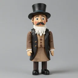 a hand - carved marionette of gilbert gottfried
