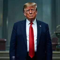 donald trump in award winning apocalyptic sci fi film, movie scene, 8 k hd,