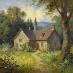 concept art by thomas kinkade, highly detailed, ultra detailed, ultra realistic, trending on artstation