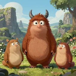 beautiful digital painting of Clangers british characters in game of thrones