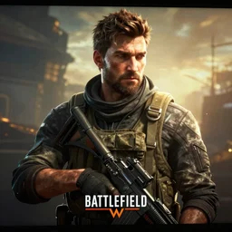 character creation screen, screenshot from'battlefield v'