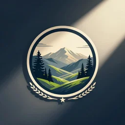 pictorial logo, design, vector art, illustration