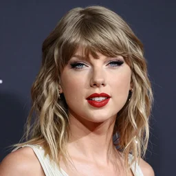 portrait of Taylor Swift in the style of Mario Testino, award-winning, detailed, 82 mm sigma art, close up