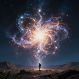 You and I are entities of the universe. Energy is the deeper meaning of transformation, and of us. The dreamtime is bursting with supercharged electrons. featured on artstation, cgsociety