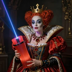 a Killer Queen, Gunpowder, gelatine Dynamite with a laser beam Guaranteed to blow your mind Anytime